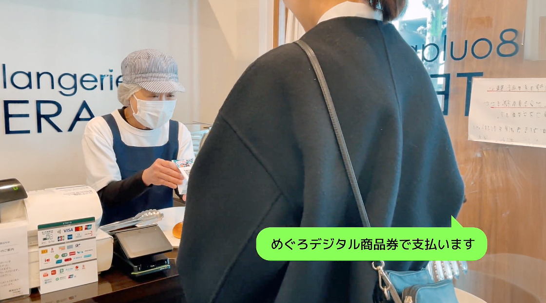 めぐろデジタル商品券 使い方